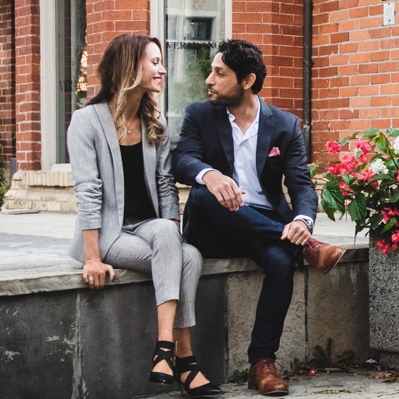 H & M blazer jacket with cinched sleeves - Picture 5 of 5